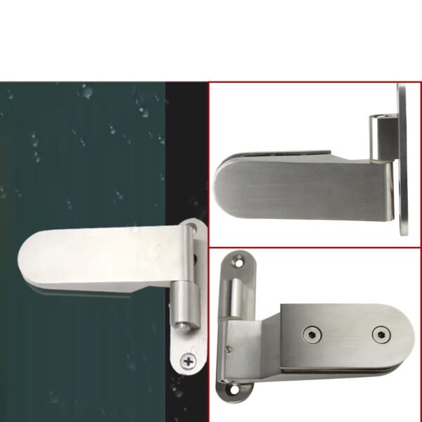 Modern Stainless Steel Shower Fitting Adjustable Shower Door Glass Hinge