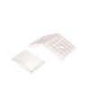 More Sku Square Curved Surface 135 Degree Stainless Steel Wall Mounted Glass Clamp