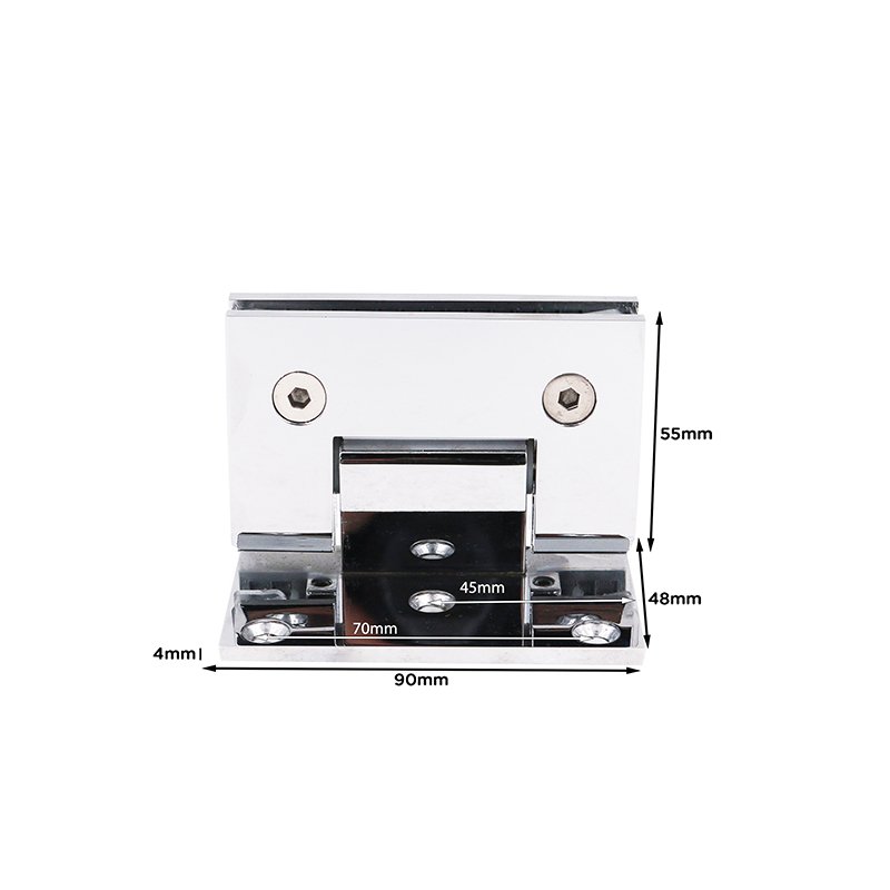 More Sku Wall Mount Brass Hinge Frameless Glass Door Accessories