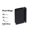 North American Style 360 Degree Brass Hinge Hardware Rotation Shower Glass Door Pivot Hinge 2 North American Style 360 Degree Brass Hinge Hardware Rotation Shower Glass Door Pivot Hinge