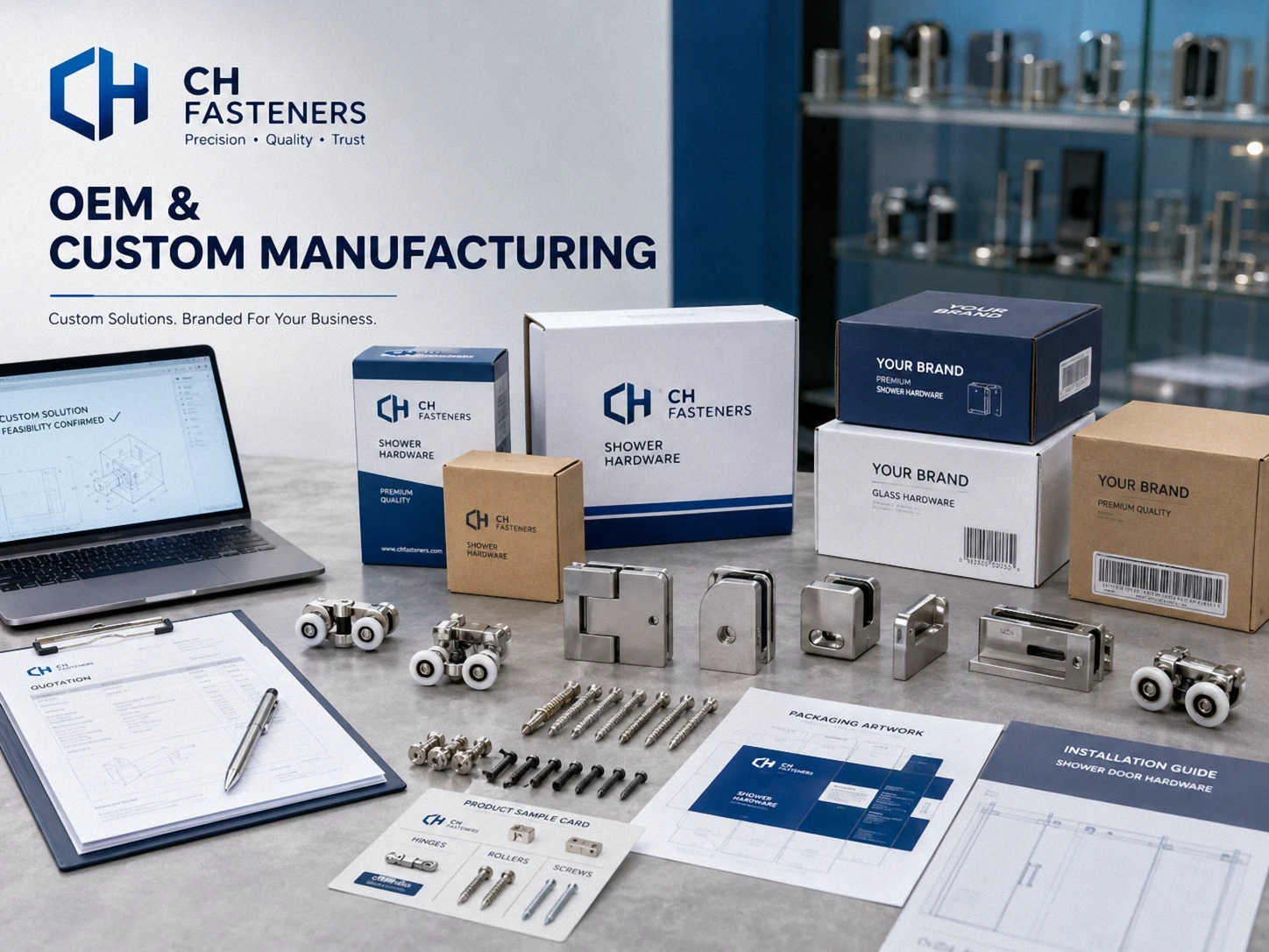 OEM packaging and custom hardware order support