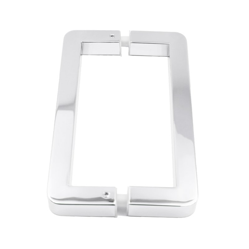 Oem Odm Capability Back To Back Square Angled Corner Glass Pull Handle 1 Oem Odm Capability Back To Back Square Angled Corner Glass Pull Handle