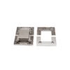 Oem Odm Glass Fitting Adjustable Glass To Glass Stainless Steel Hinge