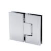 Polished Chrome 180 Degree Glass To Glass Shower Door Hinges
