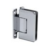 Polished Chrome 90 Degree Wall To Glass Shower Door Hinges 1 Polished Chrome 90 Degree Wall To Glass Shower Door Hinges
