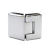 Polished Chrome Glass To Glass Shower Door Hinges