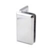 Polished Chrome Glass To Wall Solid Brass Shower Bathroom Door Clamp