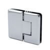Polished Chrome Not Adjustable Shower Door Hinges 1 Polished Chrome Not Adjustable Shower Door Hinges