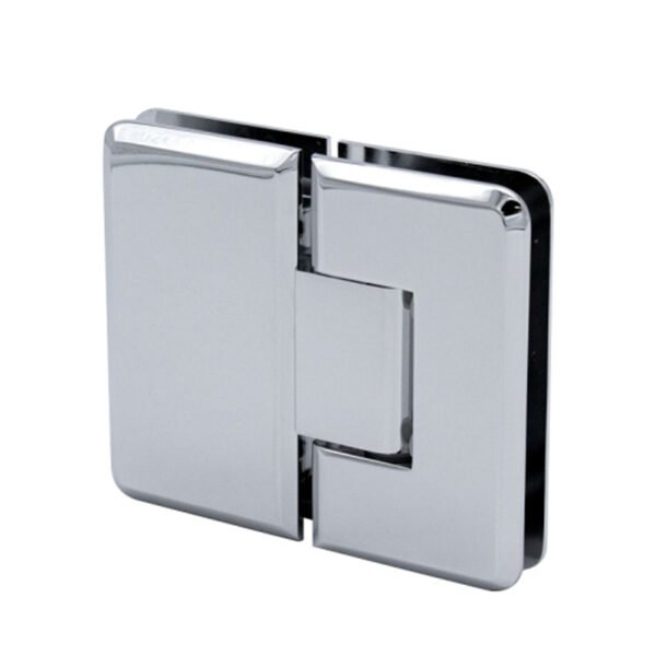Polished Chrome Not Adjustable Shower Door Hinges
