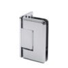 Polished Chrome Shower Glass Door Hardware