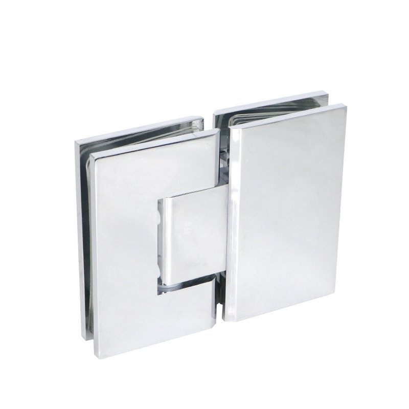 Polished Nickel Solid Brass Shower Hinge Glass Door Hardwares 1 Polished Nickel Solid Brass Shower Hinge Glass Door Hardwares