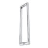 Popular Style Square Back To Back Stainless Steel Pull Handle