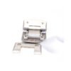 Provide Ddp Curved135 Degree Glass To Chrome Plated Glass Door Hinges