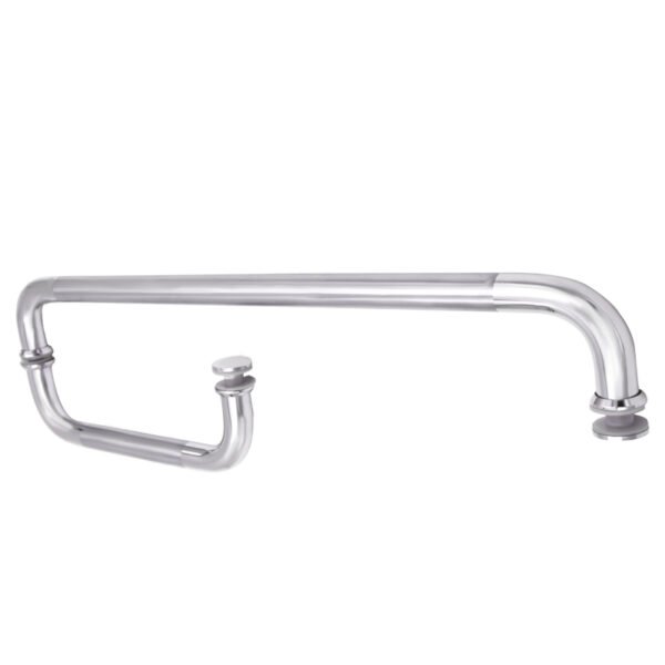 Pull Towel Bar Combo Stainless Steel Shower Glass Pull Handles