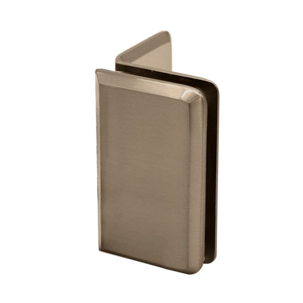 Red Bronze Solid Brass Shower Bathroom Door Clamp Glass Brackets
