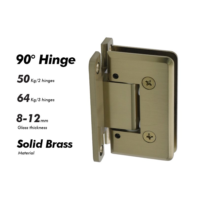 Red Bronze Solid Brass Shower Door Hinges 2 Red Bronze Solid Brass Shower Door Hinges