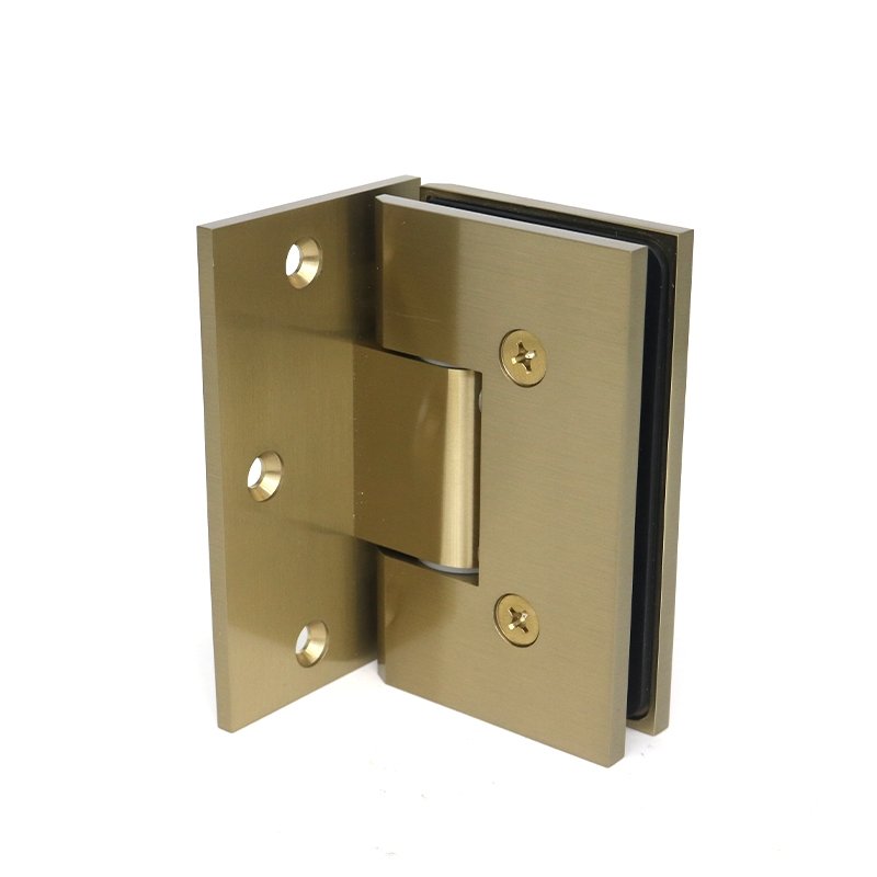 Red Bronze Tempered Glass Accessories Bathroom Hinges 1 Red Bronze Tempered Glass Accessories Bathroom Hinges