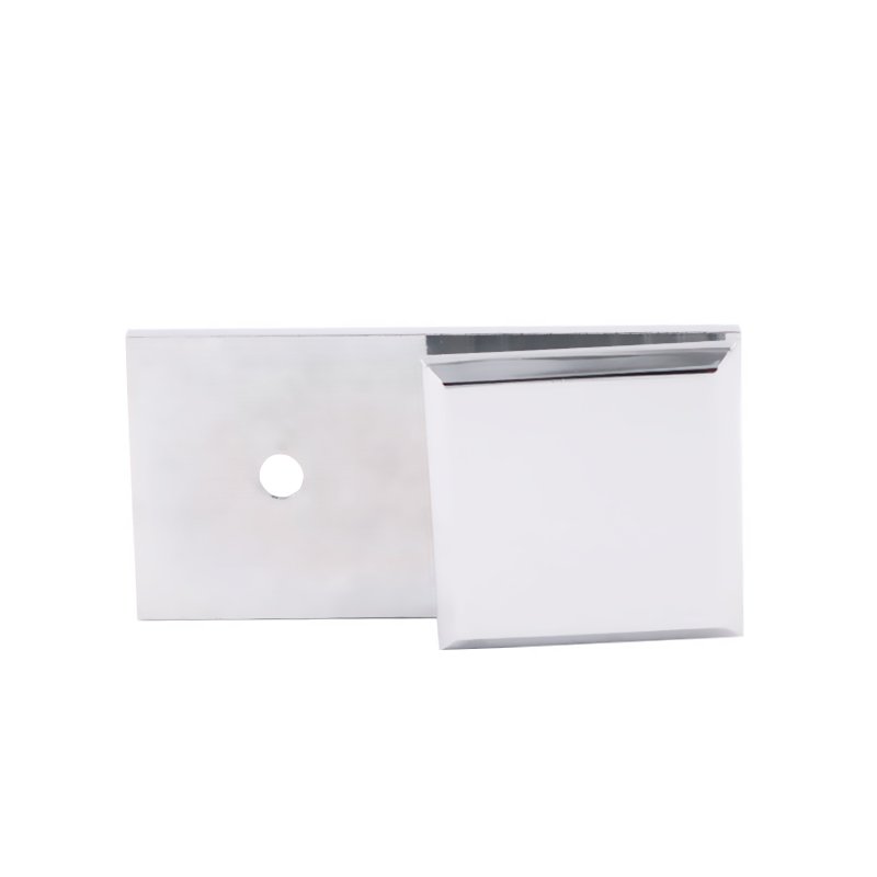 Rich Engineering Case 180 Degree Brass Wall Mounted Glass Clamp Glass Partition