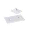 Rich Engineering Case 180 Degree Brass Wall Mounted Glass Clamp Glass Partition