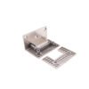 Rich Engineering Case Square Beveled Wall Mount Stainless Steel Bathroom Shower Hinge