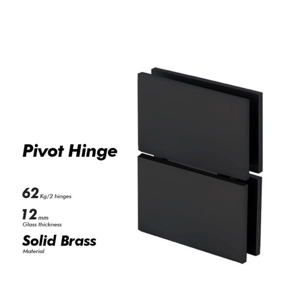 Rotate heavy Duty Brass Glass door pivot hinge