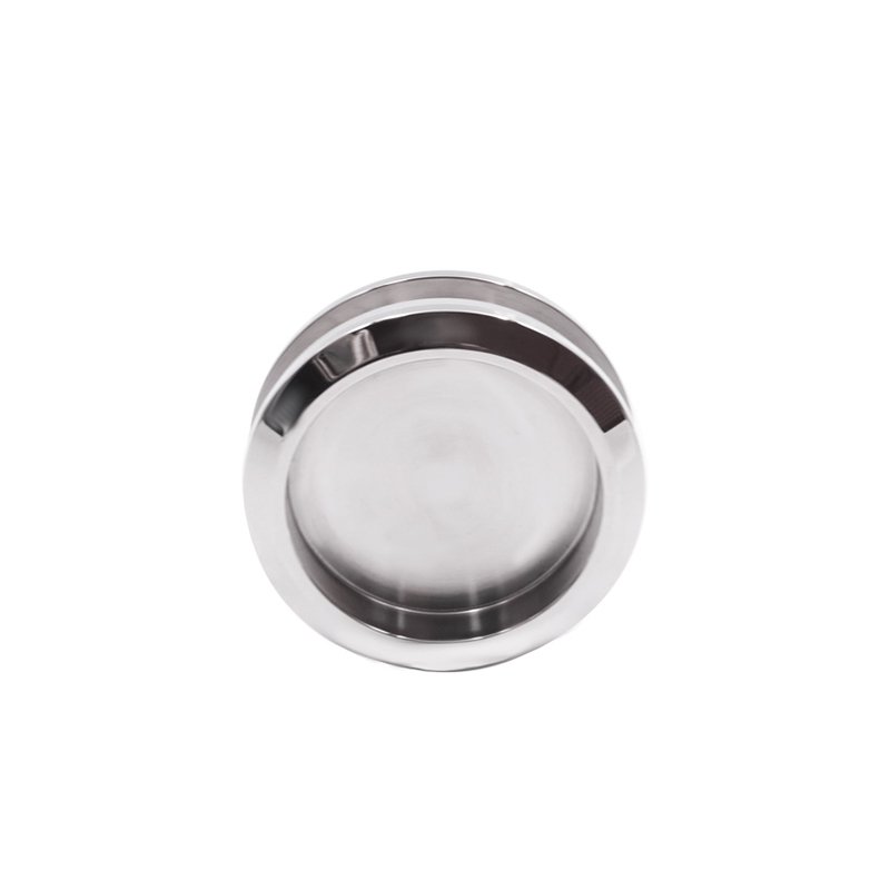 Round Shower Door Handle Glass Sliding Door Hidden Knob Handles