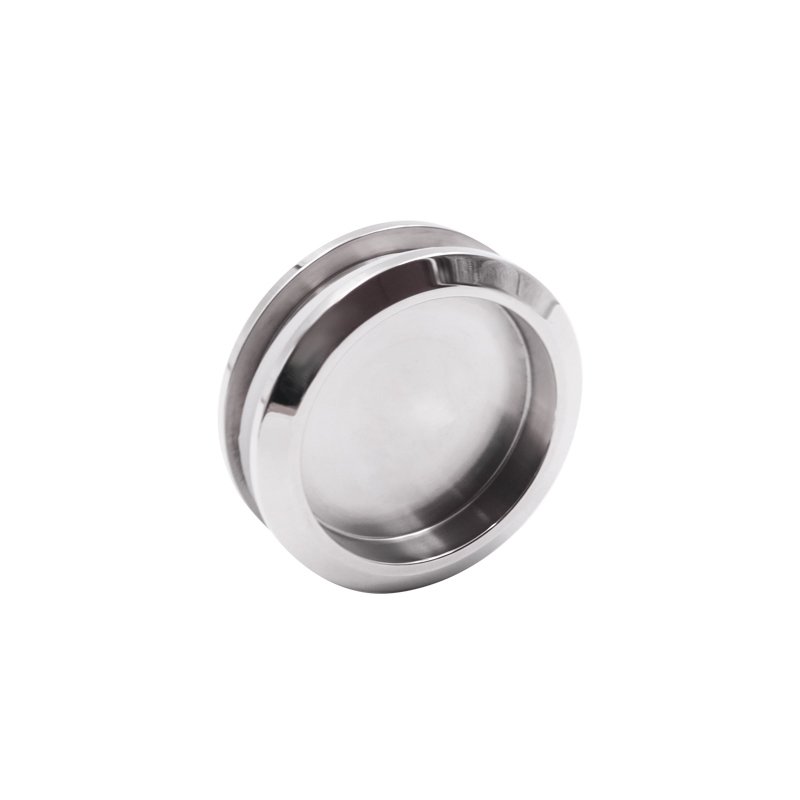 Round Shower Door Handle Glass Sliding Door Hidden Knob Handles