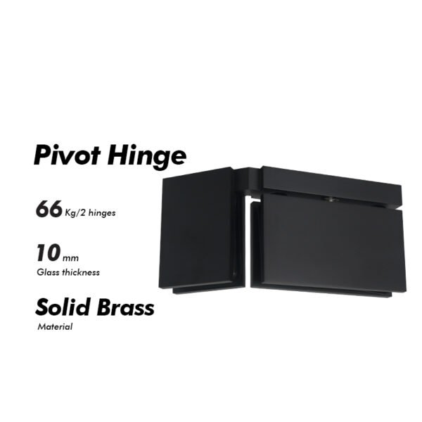 Shower Hinges 360 Degree Rotatable Glass Door Pivot Hinges