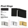 Shower Hinges 360 Degree Rotatable Glass Door Pivot Hinges 3 Shower Hinges 360 Degree Rotatable Glass Door Pivot Hinges