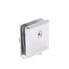 Single Hole 0 Degree Solid Brass Wall Mount Glass Clamp Glass Clips