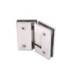 Square 135 Degree Chrome Glass To Glass Ss Shower Hinge
