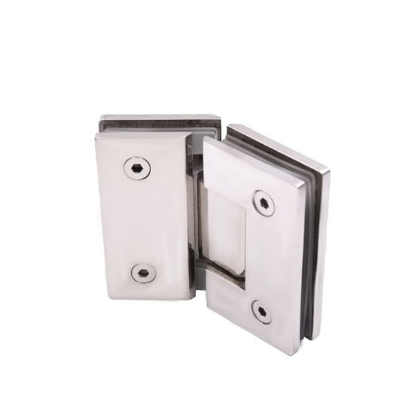 Square 135 Degree Chrome Glass To Glass Ss Shower Hinge