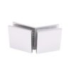 Square 135 Degree Glass To Glass Shower Hardware Brass Glass Clamp Clips