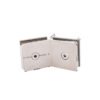 Square 135 Degree Stainless Steel Glass Clamp Shower Door Glass Brackets
