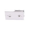 Square 180 Degree Brass Glass Clips Tempered Glass Clamp Bracket