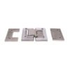 Square 180 Degree Glass To Glass Bathroom Door Shower Hinges 3 Square 180 Degree Glass To Glass Bathroom Door Shower Hinges