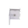 Square 90 Degree Brass Glass Holding Clamp Bathroom Door Clips