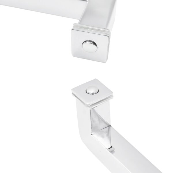 Square Angled Corner Single Sided Glass Door Modren Pull Handle