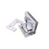 Square Bevel 90 Degree Glass To Glass Brass Shower Door Hinge 3 Square Bevel 90 Degree Glass To Glass Brass Shower Door Hinge
