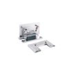 Square Bevel Adjustable Wall Mount H Plate Solid Brass Bathroom Door Hinge 3 Square Bevel Adjustable Wall Mount H Plate Solid Brass Bathroom Door Hinge