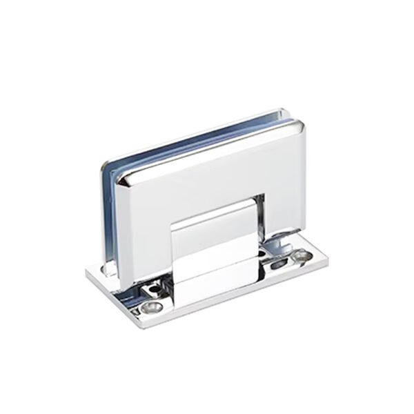 Square Bevel Full Back Plate Solid Brass Glass Pivot Hinges 1 Square Bevel Full Back Plate Solid Brass Glass Pivot Hinges