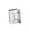 Square Bevel Full Back Plate Solid Brass Glass Pivot Hinges 2 Square Bevel Full Back Plate Solid Brass Glass Pivot Hinges