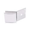 Square Beveled 135 Degree Satin Brass Bathroom Shower Door Glass Clamp Clips 1 Square Beveled 135 Degree Satin Brass Bathroom Shower Door Glass Clamp Clips