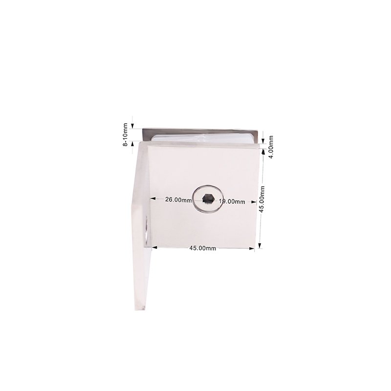 Square Beveled 90 Degree Glass To Wall Ss304 Ss316 Glass Clamps 2 Square Beveled 90 Degree Glass To Wall Ss304 Ss316 Glass Clamps