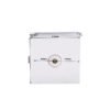 Square Beveled Double Hole 0 Degree Brass Wall Mount Glass Clamp Glass Brackets