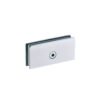Square Corner 0 Degree Stainless Steel Wall Mount Glass Clamp Glass Partition