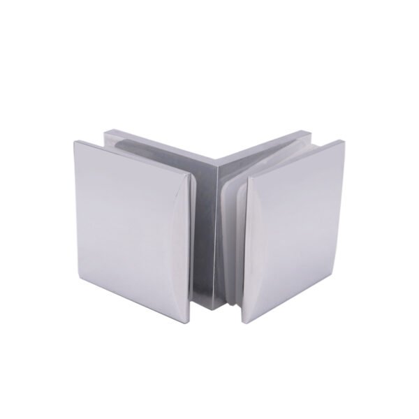 Square Curved 90 Degree Brass Glass Clamp Shower Door Glass Clips 1 Square Curved 90 Degree Brass Glass Clamp Shower Door Glass Clips