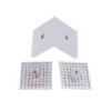 Square Curved 90 Degree Brass Glass Clamp Shower Door Glass Clips 3 Square Curved 90 Degree Brass Glass Clamp Shower Door Glass Clips