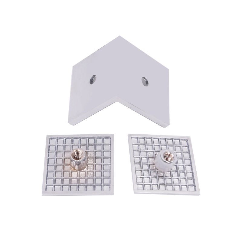 Square Curved 90 Degree Brass Glass Clamp Shower Door Glass Clips 3 Square Curved 90 Degree Brass Glass Clamp Shower Door Glass Clips