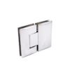 Square Curved Surface 180 Degree Glass To Glass Brass Glass Hinge